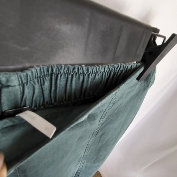 YFB young fabulous broke split front wide leg pants preowned S small pigment - Picture 8 of 11